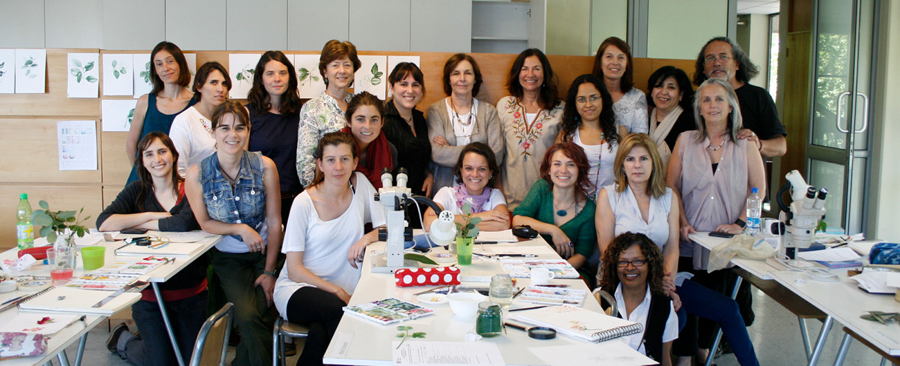 Botanical Illustration Workshops, Santiago